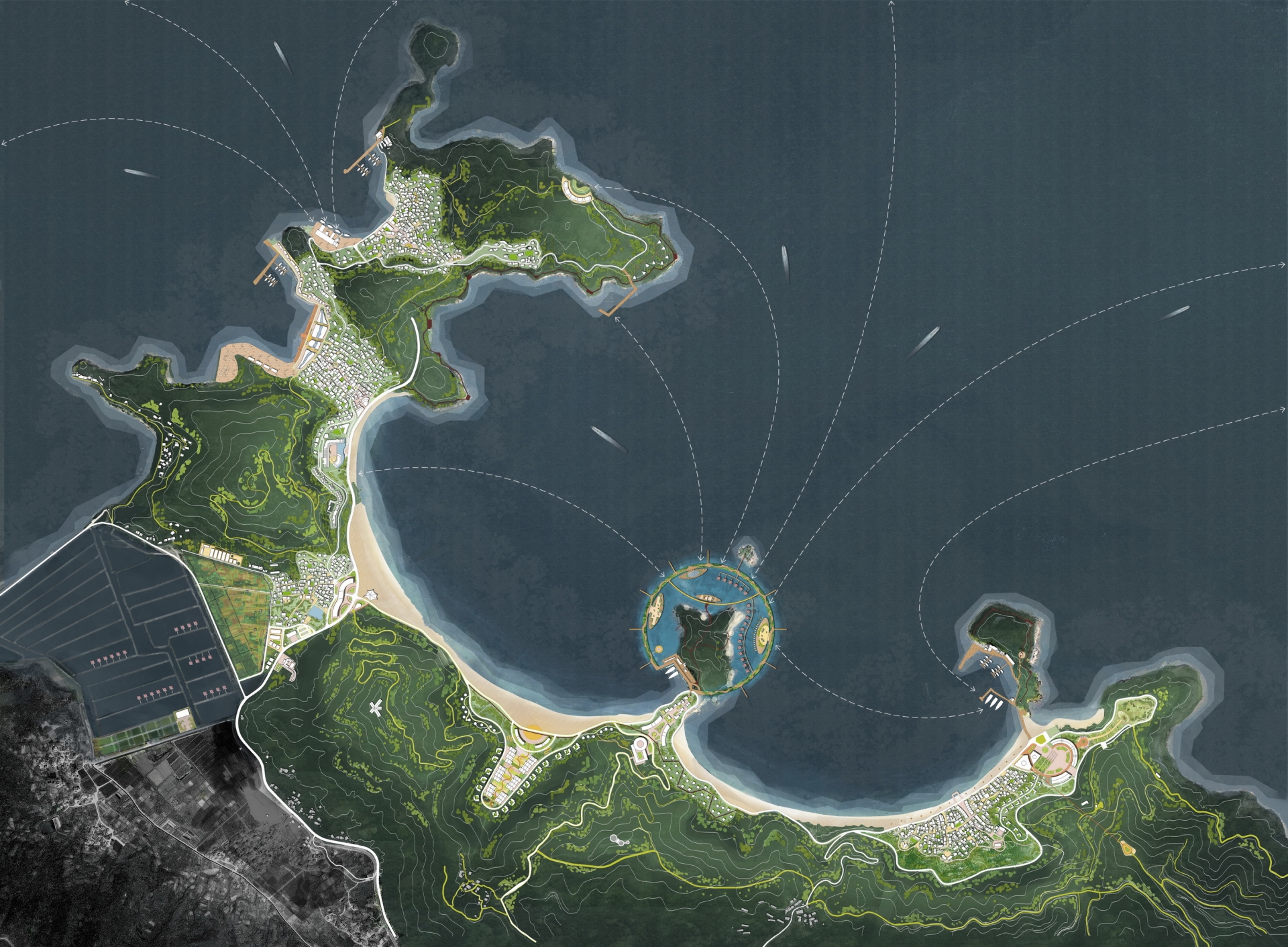 Qushan Island Shuanglong Bay